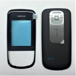 Obudowa Korpus Szybka Nokia 3600 slide black blue (zamiennik)